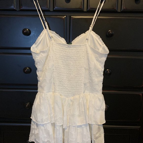 Summer Cotton Dress, Wild Fable, Size L, white and frilly - Picture 5 of 10